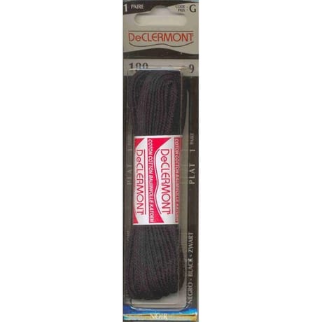 De Clermont lacets plat 180m noir