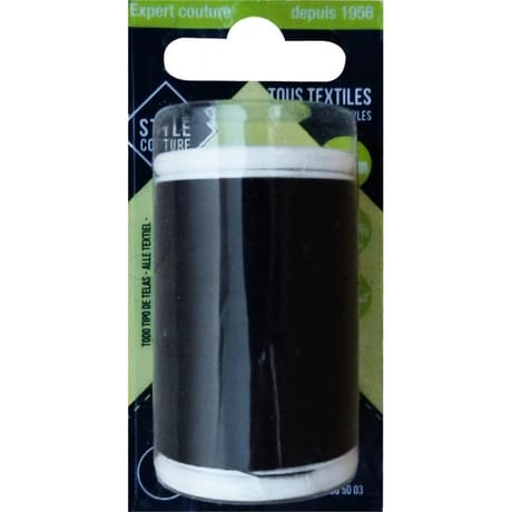 Style couture fil polyester 500m noir