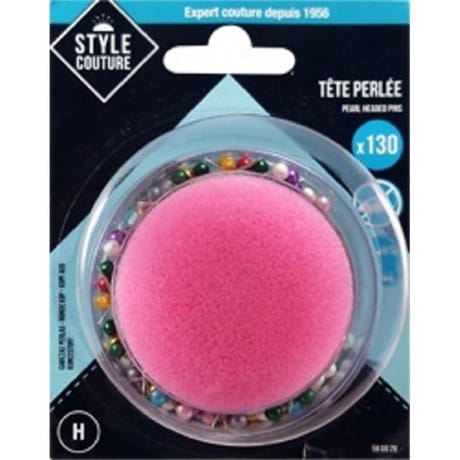 Style couture épingle à tête perlée x130