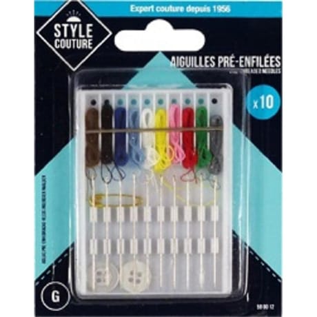 Aiguilles pré-enfil X10