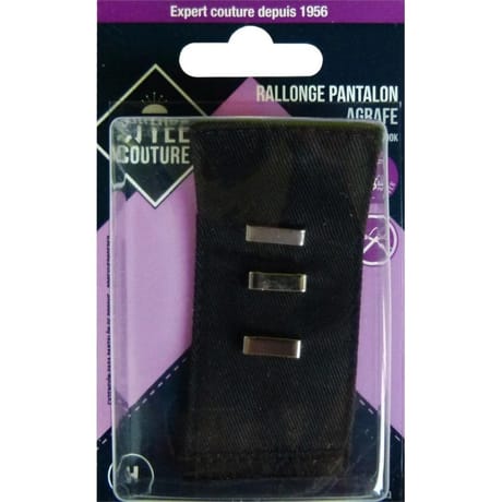 Ral pantalon agrafe noir