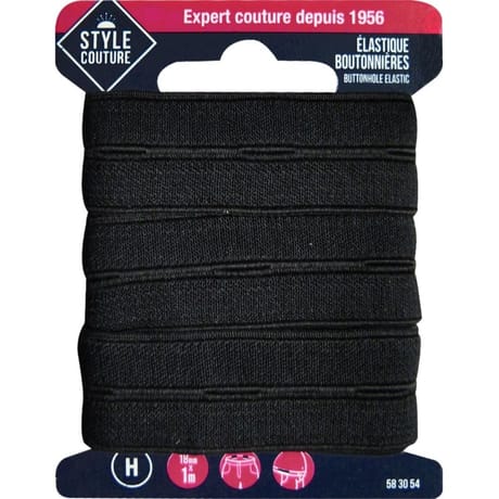 Elastic bout nr 1m x 18mm
