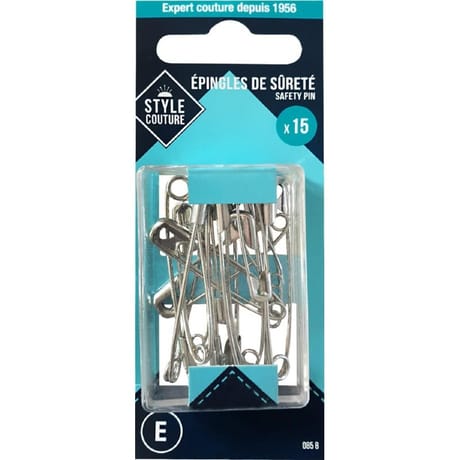 Epingles de sureté ressort