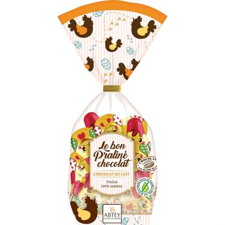Abtey sachet le bon praliné chocolat 250g