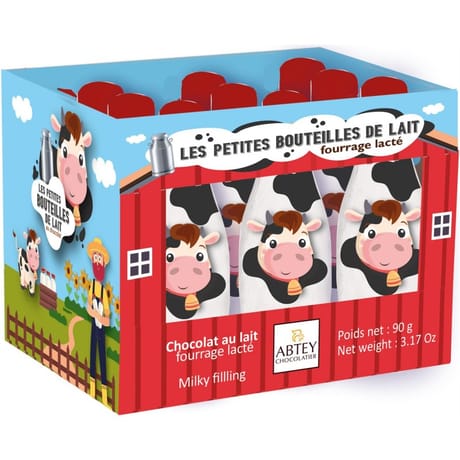 Abtey casier les petites bouteilles de lait x1-90g