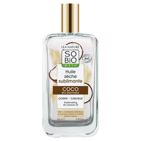 So bio huile sèche sublimante coco coe 100ml