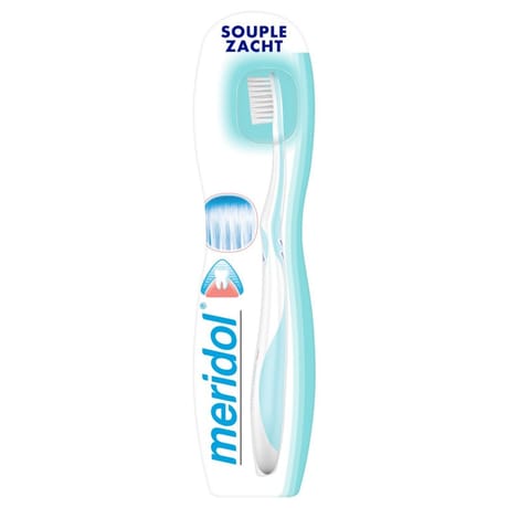 Meridol brosse à dents souple protection gencives x1