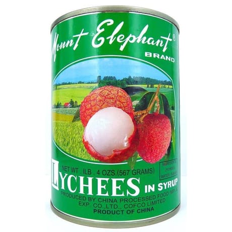 Mont éléphant lychees au sirop 565g