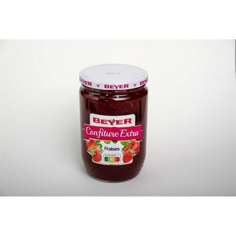 Beyer confitures extra fraises 740g