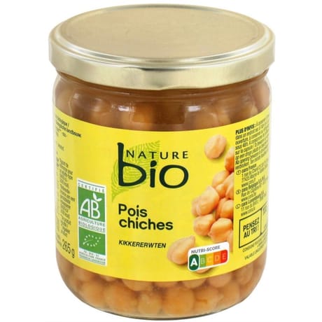 Nature bio pois chiches bio 265g