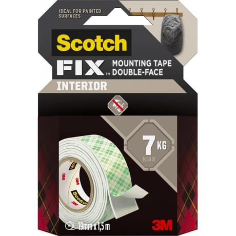 Scotch Double Face intérieur 1.5MX19MM