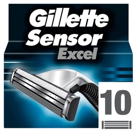 Gillette sensor excel lames x10