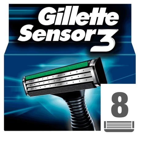Gillette sensor3 lames x8