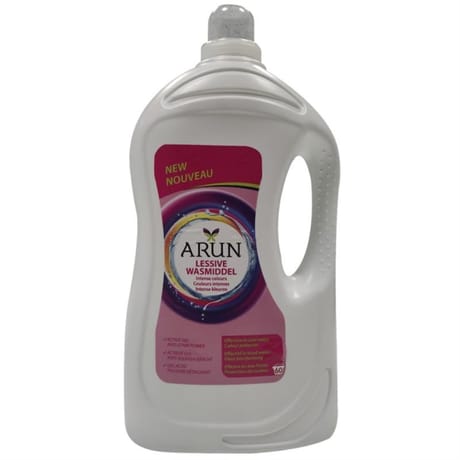 Arun lessive liquide couleurs intenses 60 doses 4l