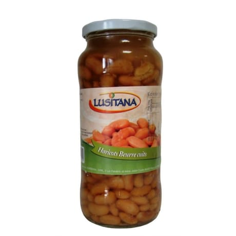 Lusitana haricots beurre cuits 400g