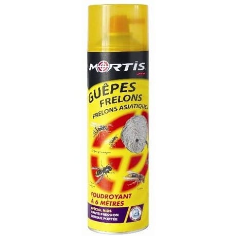 Mortis guêpes-frelons-frelons asiatiques 500ml
