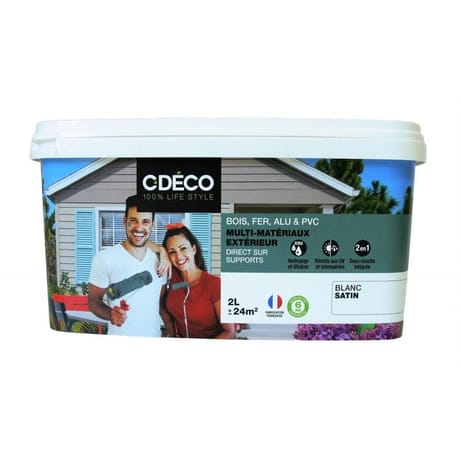 Cdeco ms asat ext blanc 2l