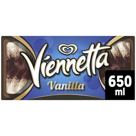 Viennetta dessert glacé vanilla 650ml 320g