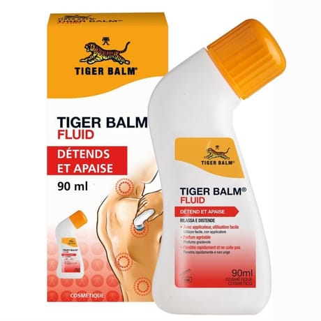 Baume du tigre fluide lotion apaisante avec tampon applicateur 90ml