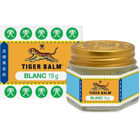 Baume du tigre blanc améliore la récupération après l'effort 19g