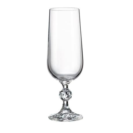 Lot de 3 flutes matignon 18cl en cristallin