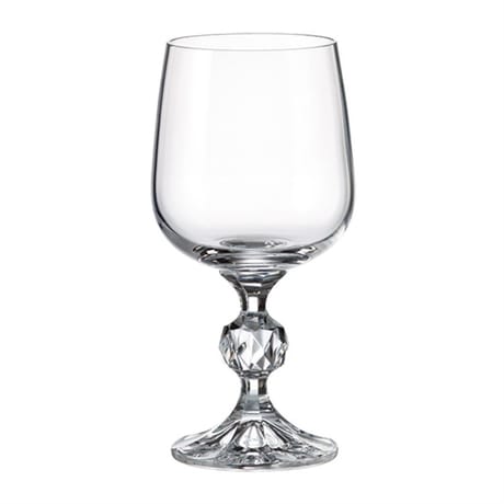 Lot de 3 verres a pied matignon 23cl en cristallin