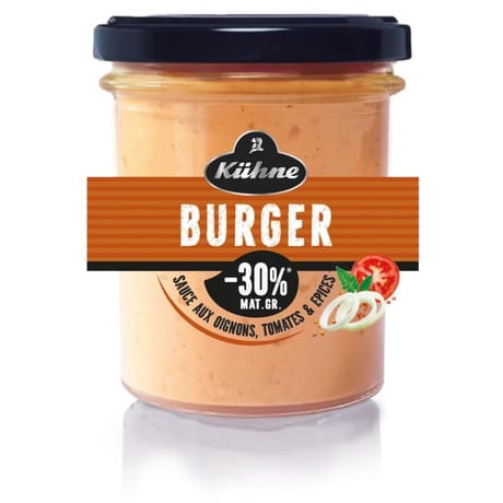 Kuhne sauce gourmet burger 180g