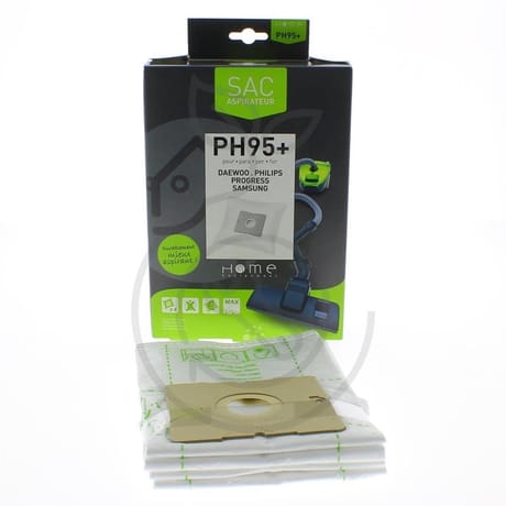 Home Equipement sac synthétique pour aspirateur X4 HEPH95+