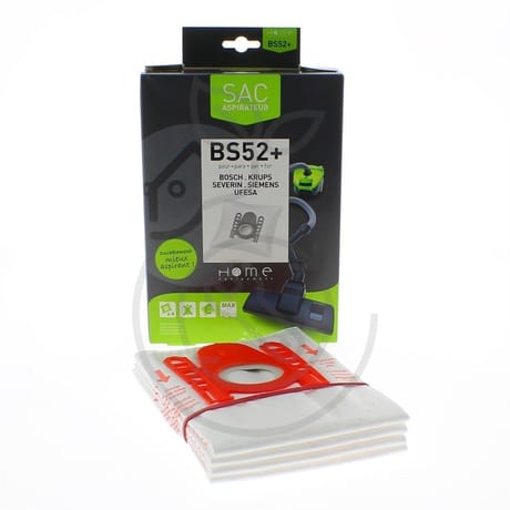 Home Equipement sac synthétique pour aspirateur X4 HEBS52+