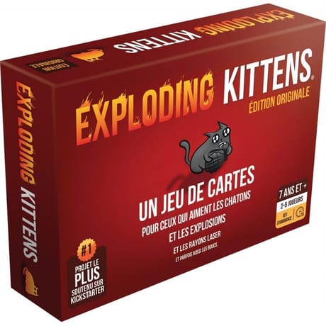 Exploding Kittens : le jeu de base