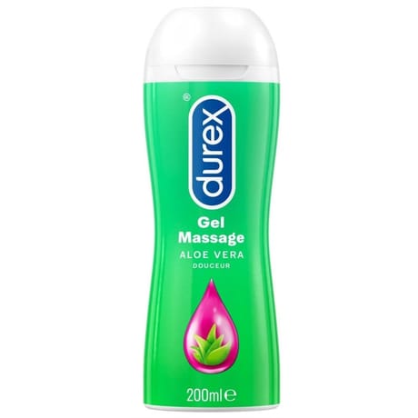 Durex play gel de massage aloé vera douceur flacon 200 ml