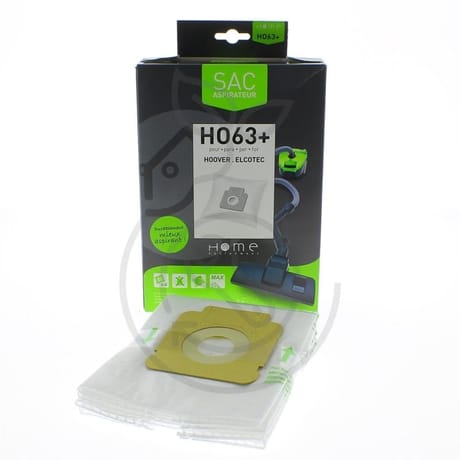 Home Equipement sac synthétique pour aspirateur X4 HEHO63+