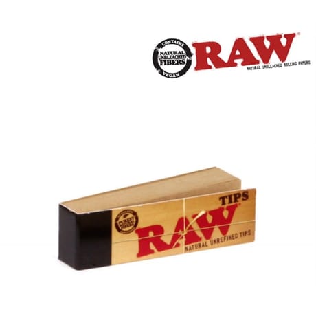 Filtres tips carton (naturel) raw