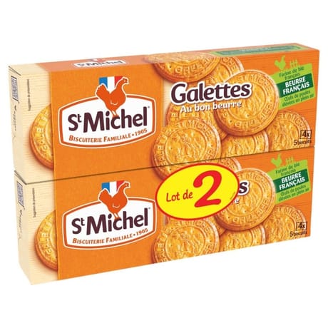 St Michel Galettes x2 260g