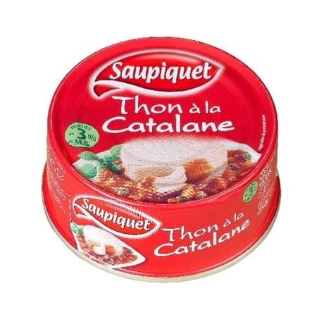 Saupiquet thon sauce catalane 1/3 252g