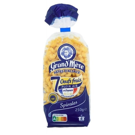 Grand'mère spirales 250g