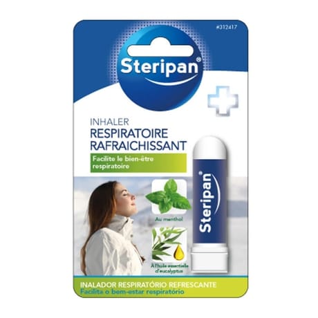 Steripan inhaler respiratoire rafraîchissant