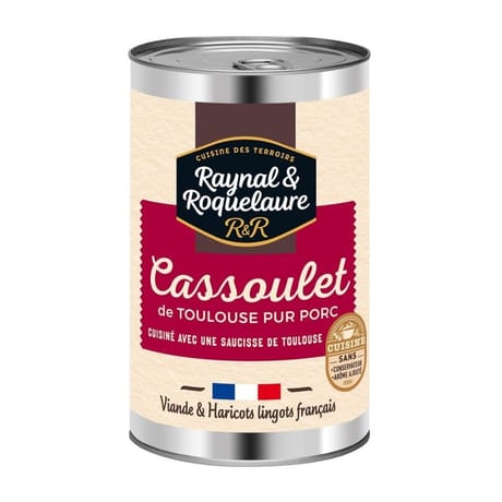 Raynal et roquelaure cassoulet toulousain pur porc 420g