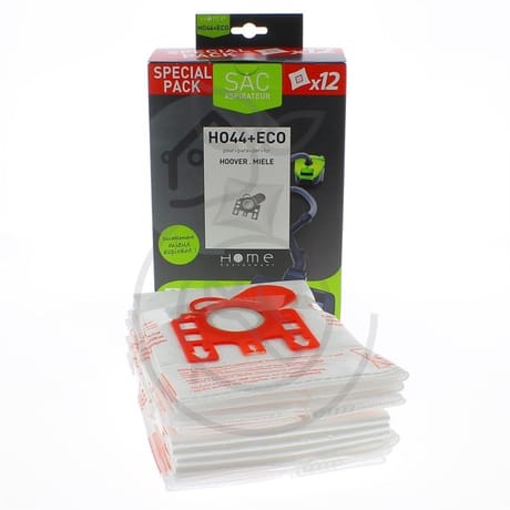 Home équipement sac synthétique pour aspirateur X12 HEHO44+ECO