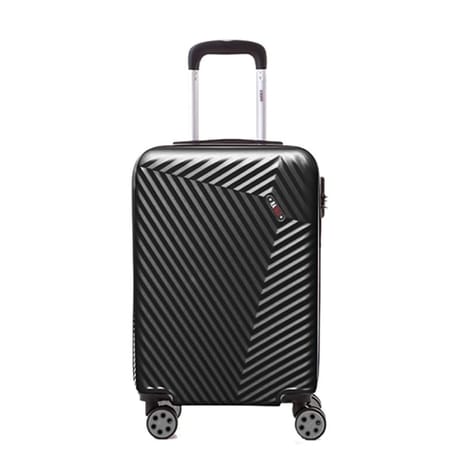 Valise rigide 55cm mirage noir