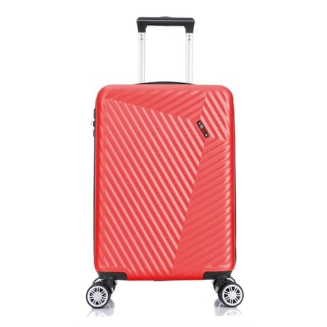 Valise rigide 55cm mirage rouge