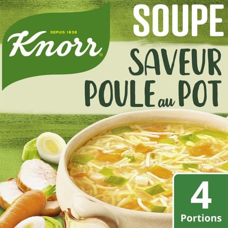 Knorr poule deshydratee au pot aux petits légumes 72g