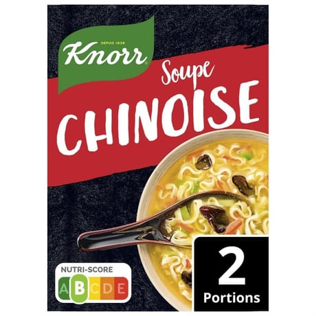 Knorr soupe chinoise 2 portions