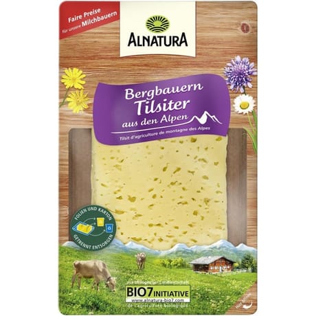 Alnatura tilsit en tranches bio 125g