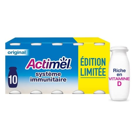Actimel nature 10x100g édition limitée