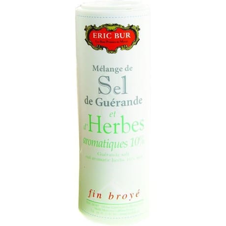 Eric Bur sel de Guérande aux herbes méditerranéennes 125g