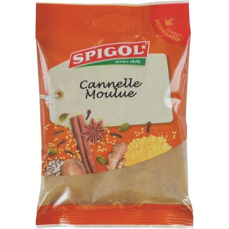 Spigol cannelle moulue sachet de 70g