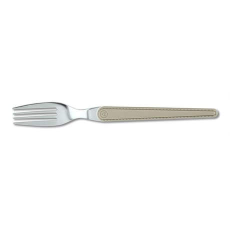 Laguiole fourchette evolution cuir lin