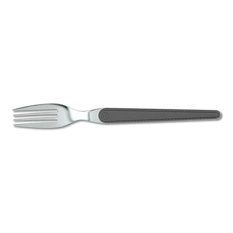 Laguiole fourchette intuition cuir ardoise