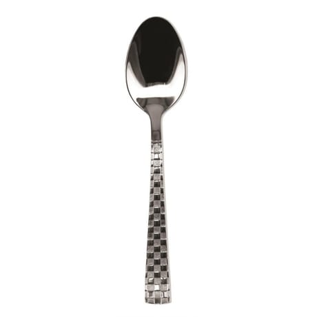 Tb collection cuillere de table damier finition miroir